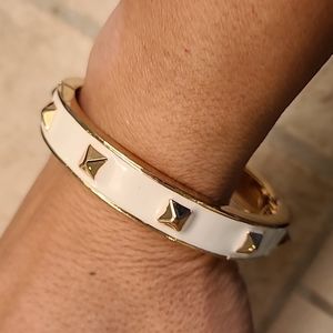 Bauble Bar studded enamel bracelet